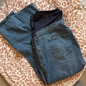Abercrombie the 90s straight maternity jeans